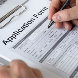 application form for financing